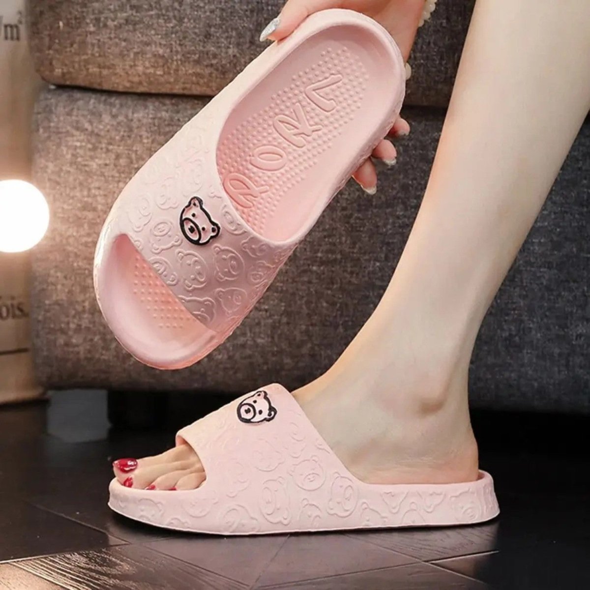 Cute Bear EVA Slides for Women - Slippers - Wild Eye Vision