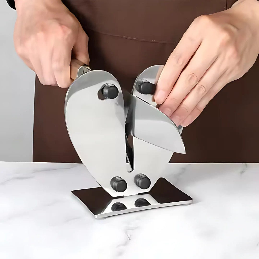 EdgeMaster – 3 - in - 1 Professional Stainless Steel Knife Sharpener - Knife Sharpener - Wild Eye Vision