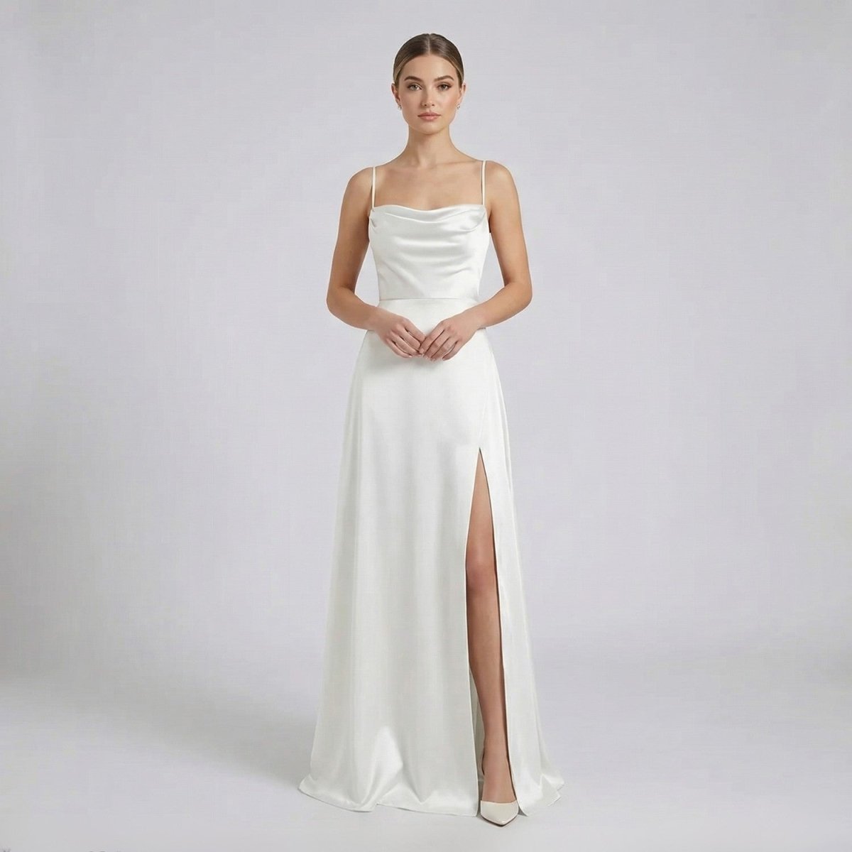 Elegant Slit Maxi Dress - Maxi Dress - Wild Eye Vision
