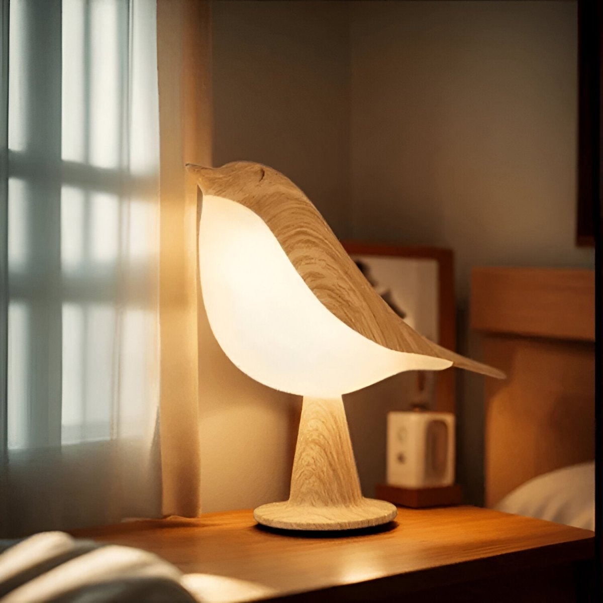 FeatherGlow Touch Lamp - Table Lamp - Wild Eye Vision
