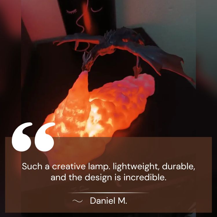 FireDragon 3D Night Light - Night Light - Wild Eye Vision