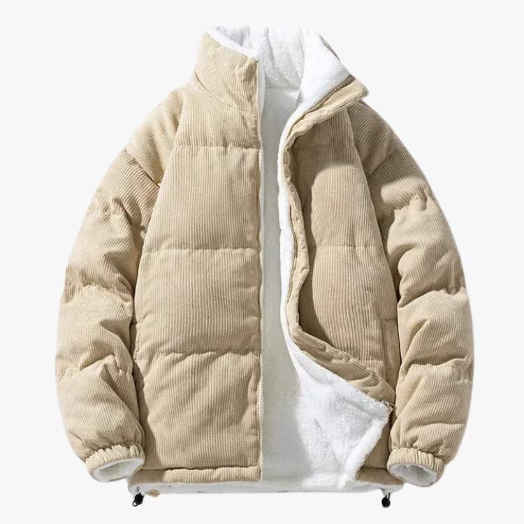 Fleece - Lined Corduroy Jacket - Jacket - Wild Eye Vision