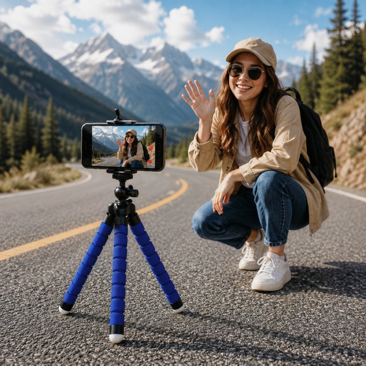 Flexible Mini Phone Tripod - Phone Holder - Wild Eye Vision