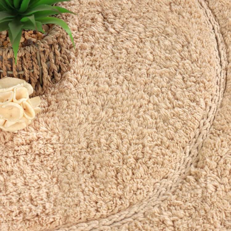 FluffNest Plush Oval Bath Mat - Bath Mat - Wild Eye Vision