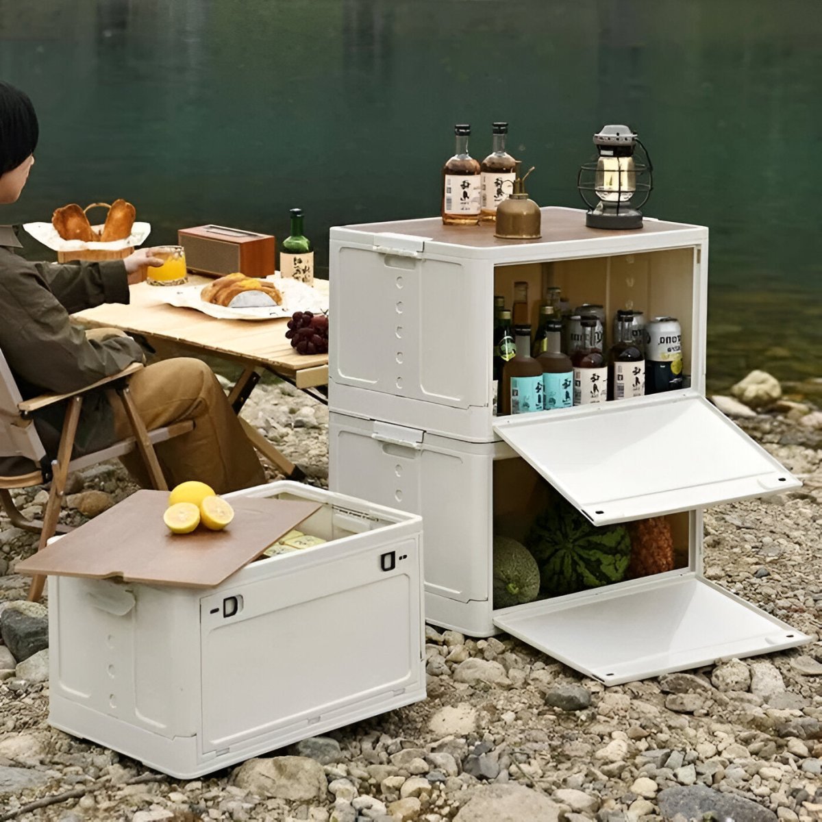 Foldable Outdoor Storage Box - Outdoor Storage Box - Wild Eye Vision