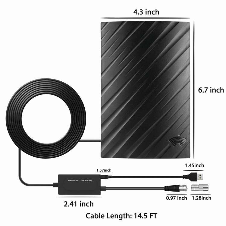 FreeStream 4K Indoor TV Aerial - Indoor TV Aerial - Wild Eye Vision