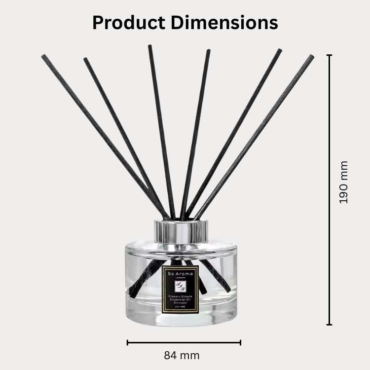 FreshAura 120ml Reed Diffuser - Reed Diffuser - Wild Eye Vision