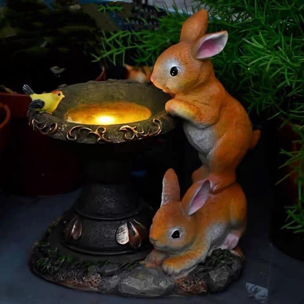 Garden Bunny Solar Lamp - Garden Lamp - Wild Eye Vision