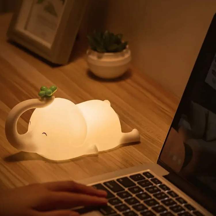GlowElephant Night Light - Night Light - Wild Eye Vision