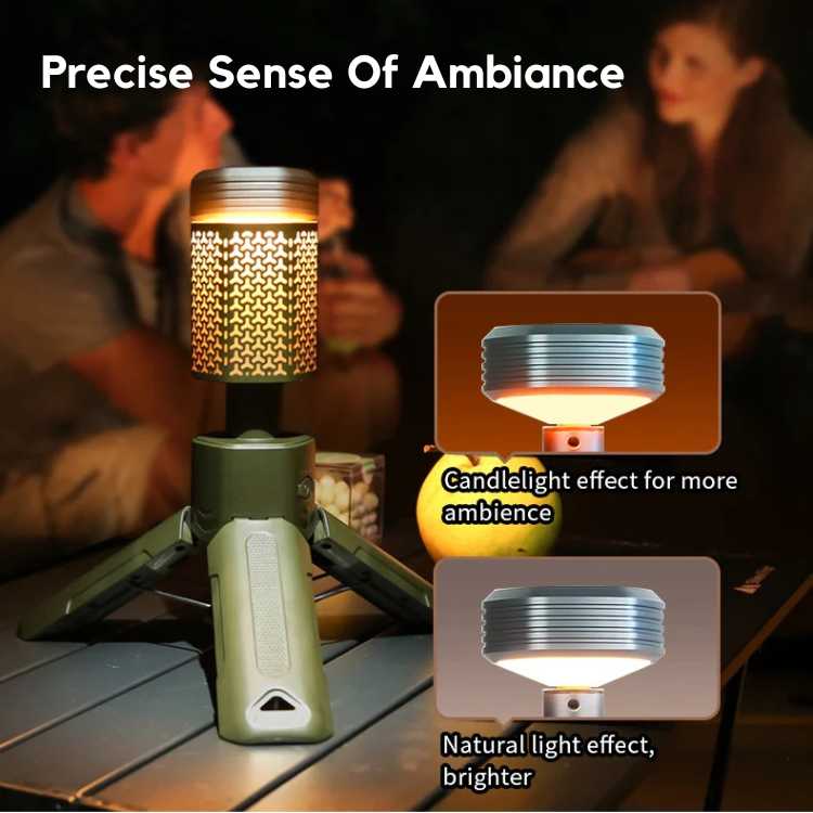 GlowMax Camping Extendable Lantern - Camping Lantern - Wild Eye Vision