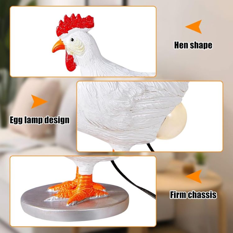 GlowNest Chicken Night Light - Night Light - Wild Eye Vision
