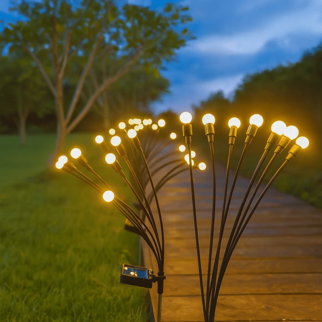 GlowNest – Solar - Powered Firefly Garden Lights - Wild Eye Vision