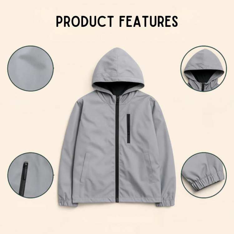 GlowShield Reflective Outdoor Jacket - Jacket - Wild Eye Vision