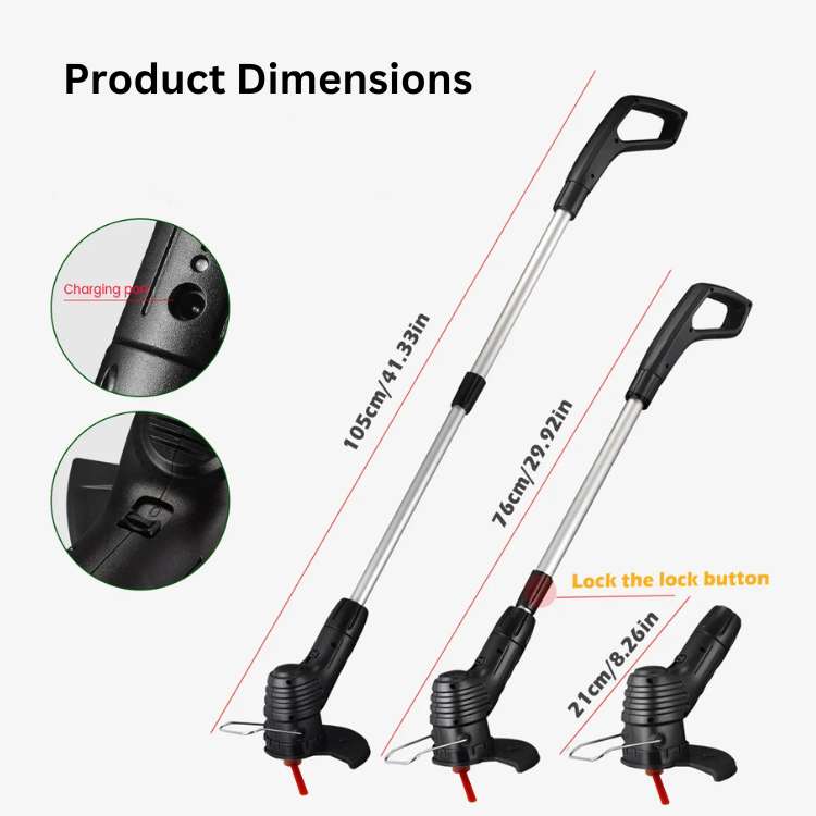 High - Powered Cordless Grass Trimmer - Grass Trimmer - Wild Eye Vision