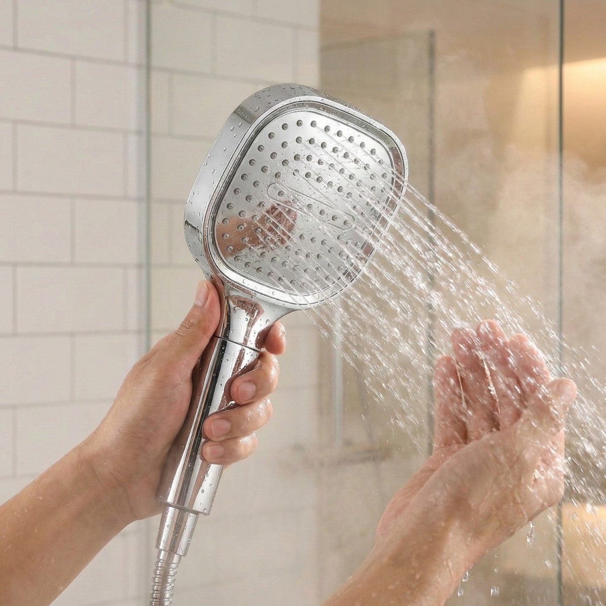 High Pressure Shower Head with Turbo Boost - Shower Head - Wild Eye Vision