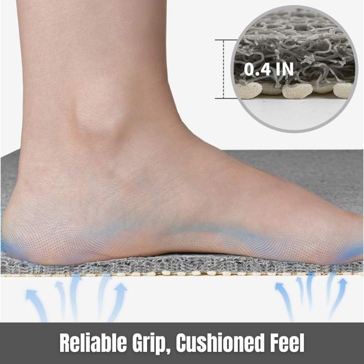 HydroSafe Non - Slip Shower Mat - Shower Mat - Wild Eye Vision