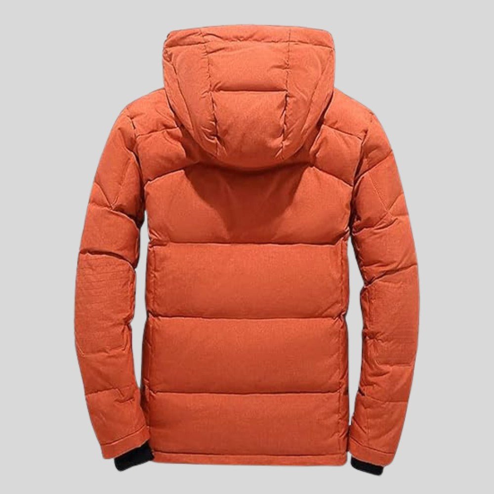 Insulated Puffer Jacket with Hood - Men's Puffer Jacket - Wild Eye Vision