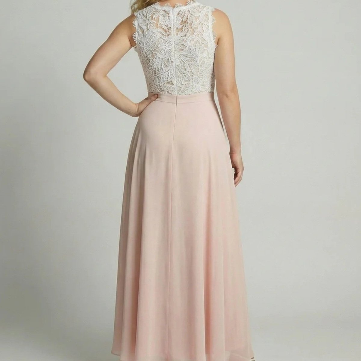 Lace Top Maxi Dress - Maxi Dress - Wild Eye Vision