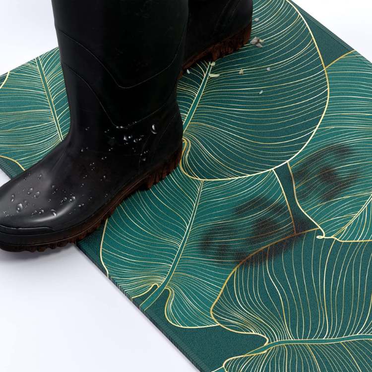 LeafGold Welcome Door Mat - Door Mat - Wild Eye Vision