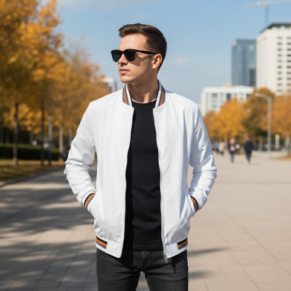 Lightweight Golf Windbreaker Jacket - Men's Golf Jacket - Wild Eye Vision