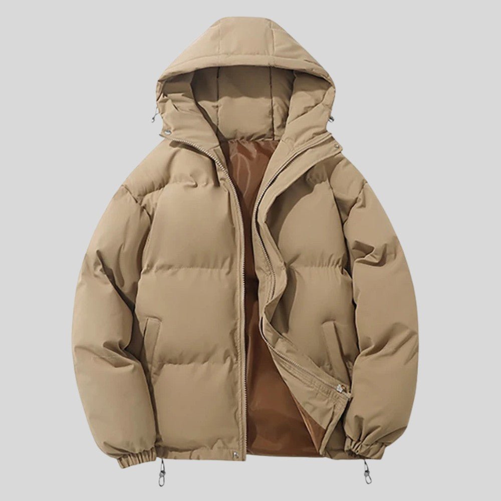 Lightweight Hooded Puffer Jacket - Men's Puffer Jacket - Wild Eye Vision