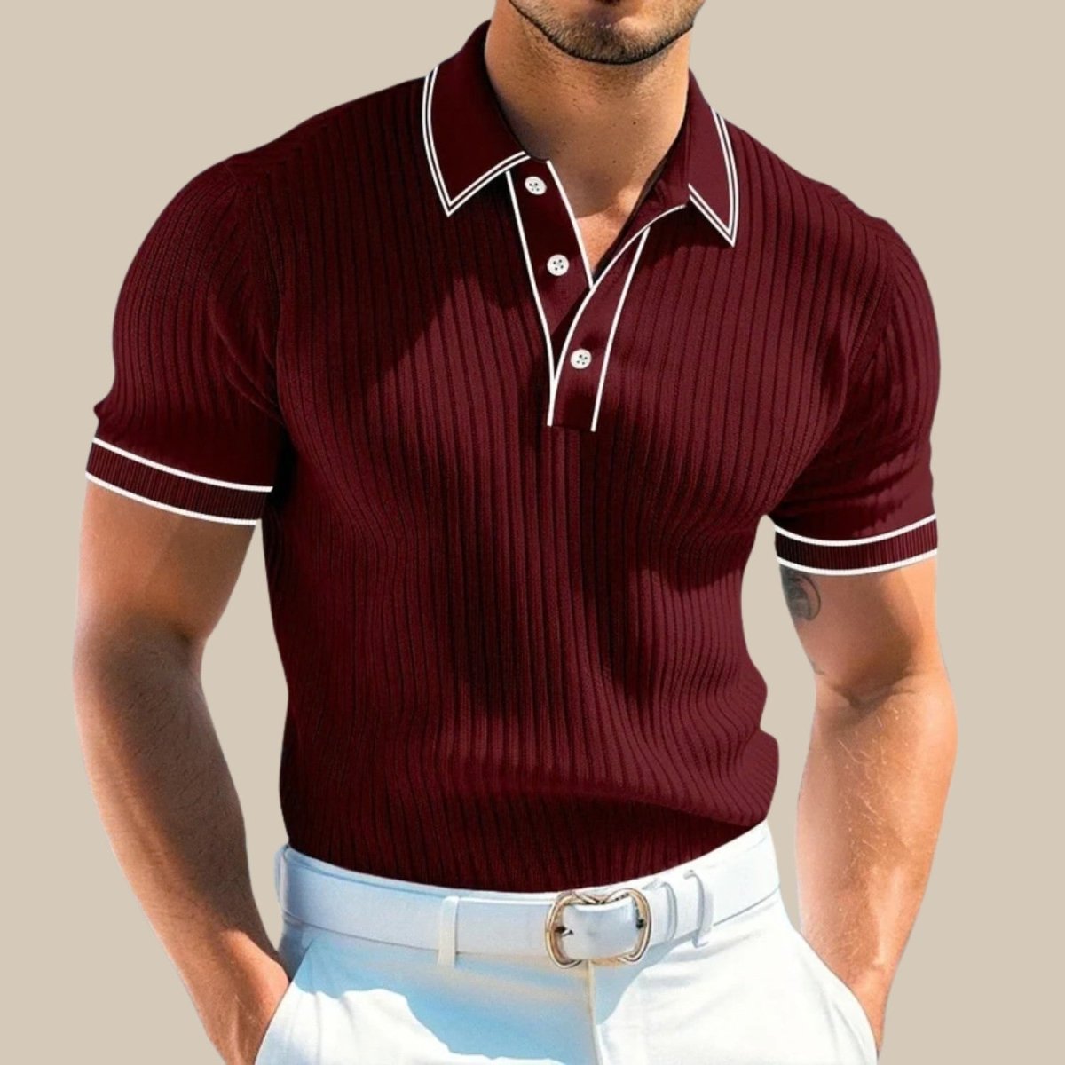Lightweight Ribbed Summer Polo - Polo Shirts - Wild Eye Vision