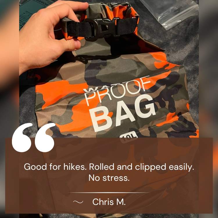 Lightweight Waterproof Adventure Bag - Waterproof Bag - Wild Eye Vision