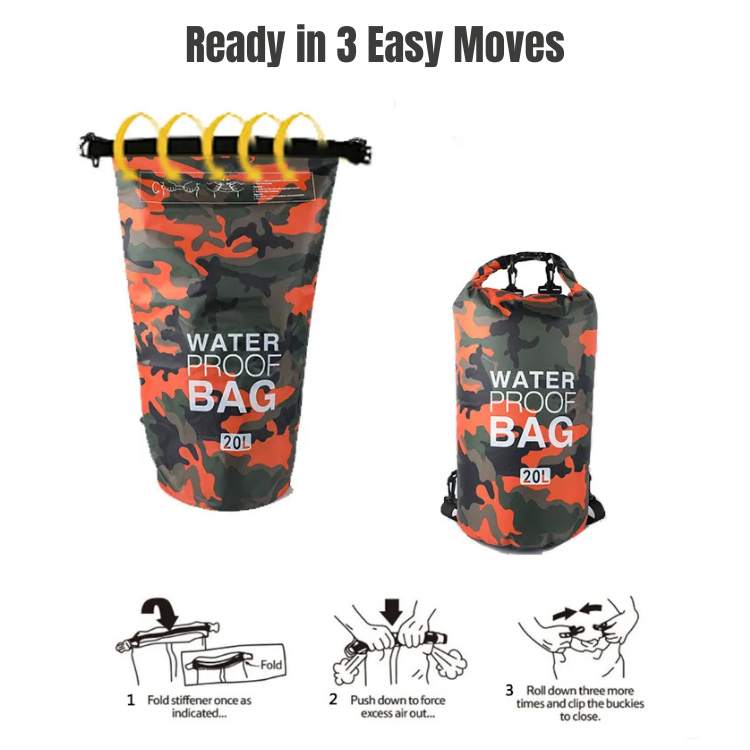 Lightweight Waterproof Adventure Bag - Waterproof Bag - Wild Eye Vision