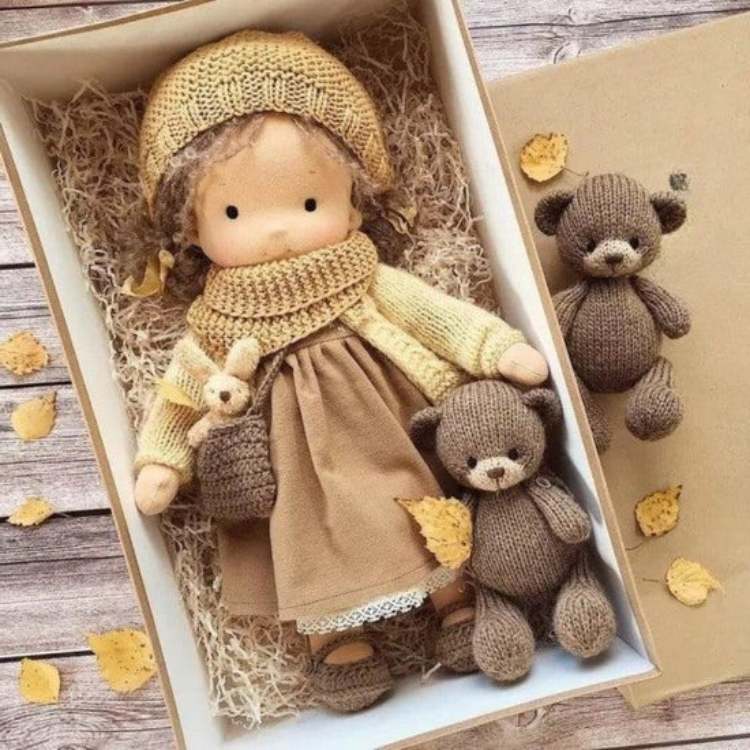 LittleKind Handcrafted Doll - Handcrafted Doll - Wild Eye Vision