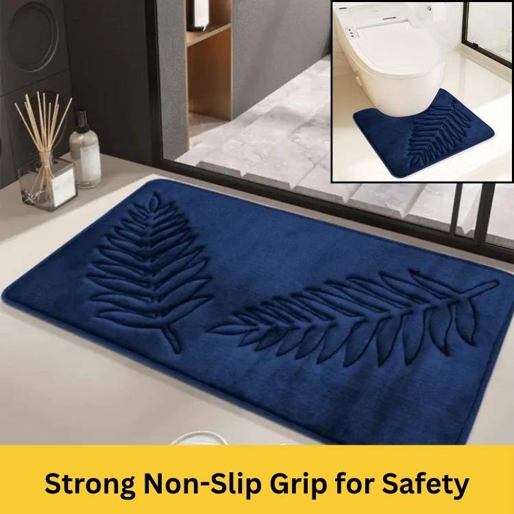 LushLeaf Comfort Bath Mat Set - Bath Mat Set - Wild Eye Vision