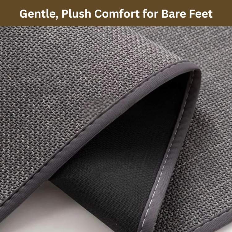 LuxeBraide Non - Slip Bath Mat - Bath Mat - Wild Eye Vision