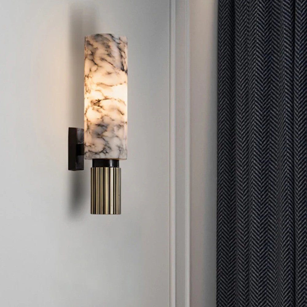 MarbleGlow Vertical Wall Light - Wall Light - Wild Eye Vision
