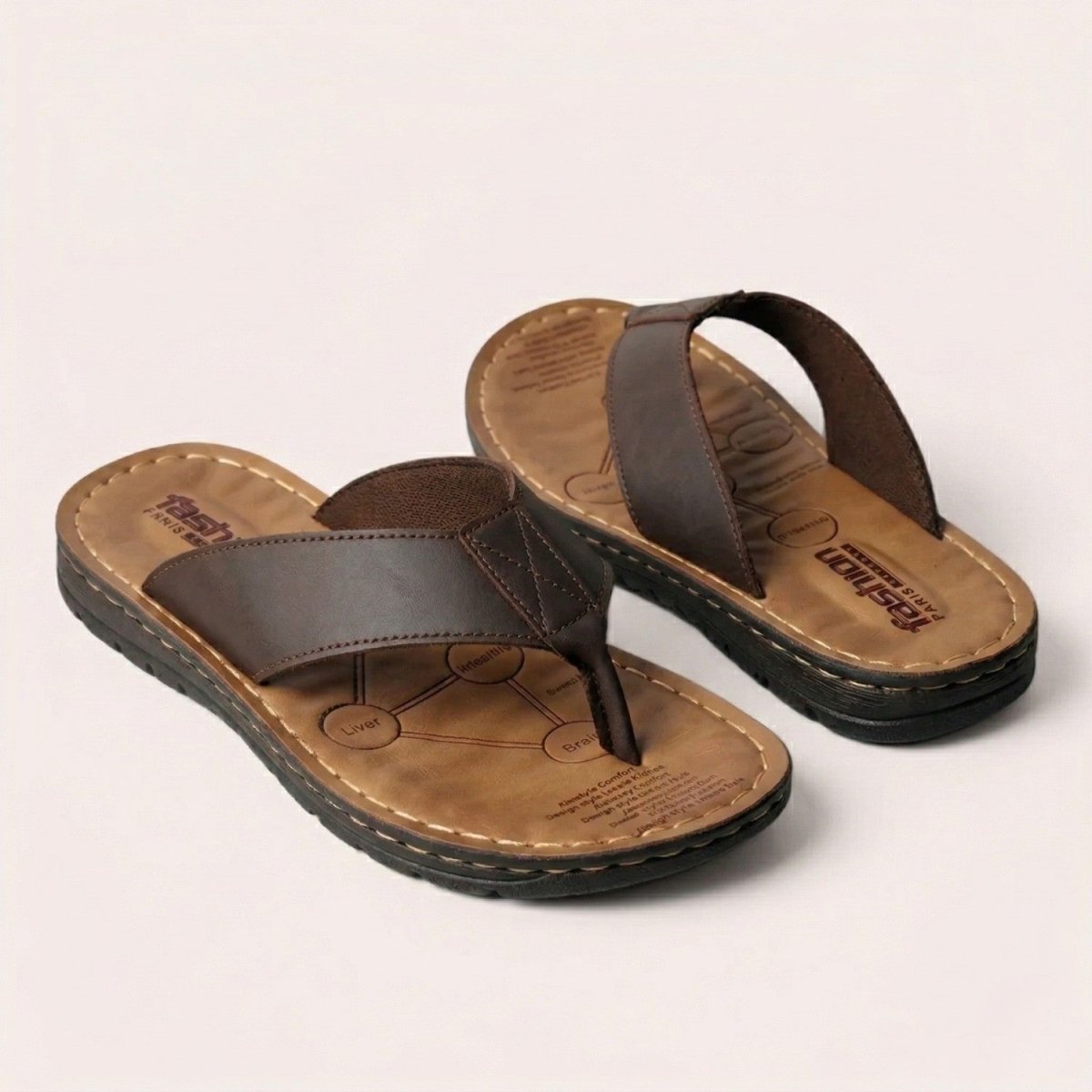 Men Comfort Casual Slip Sandals - Orthopedic Sandals - Wild Eye Vision