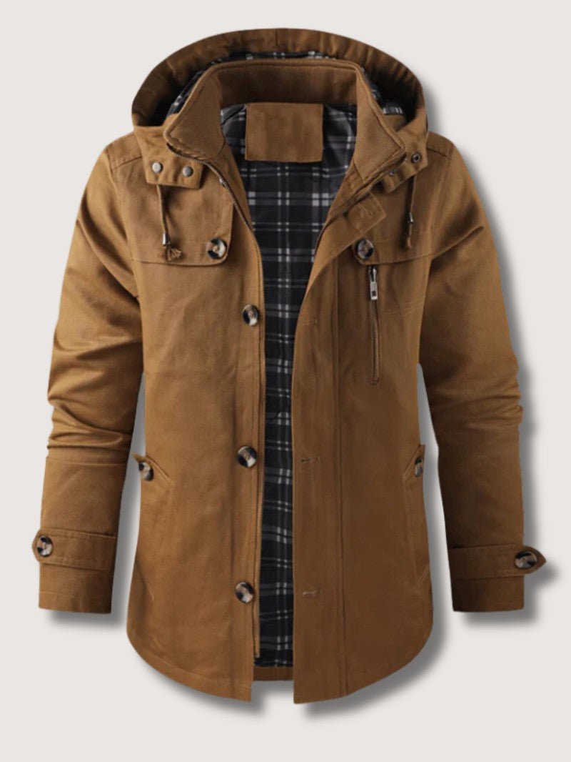 Men's All - Season Hooded Jacket - Men's Winter Jacket - Wild Eye Vision