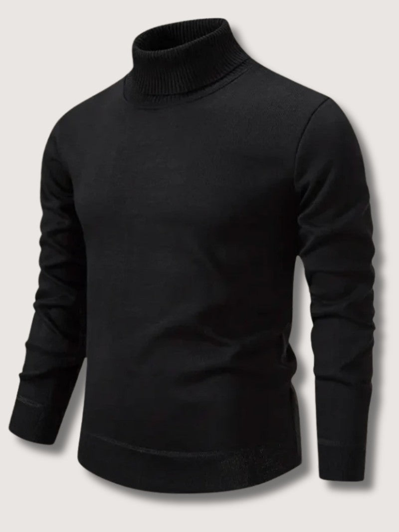 Men’s Classic Turtleneck Jumper - Men Jumper - Wild Eye Vision