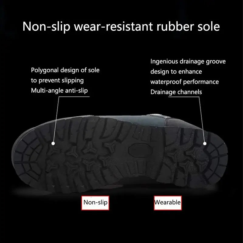 Men's Durable Walking Boots - Walking Boots - Wild Eye Vision
