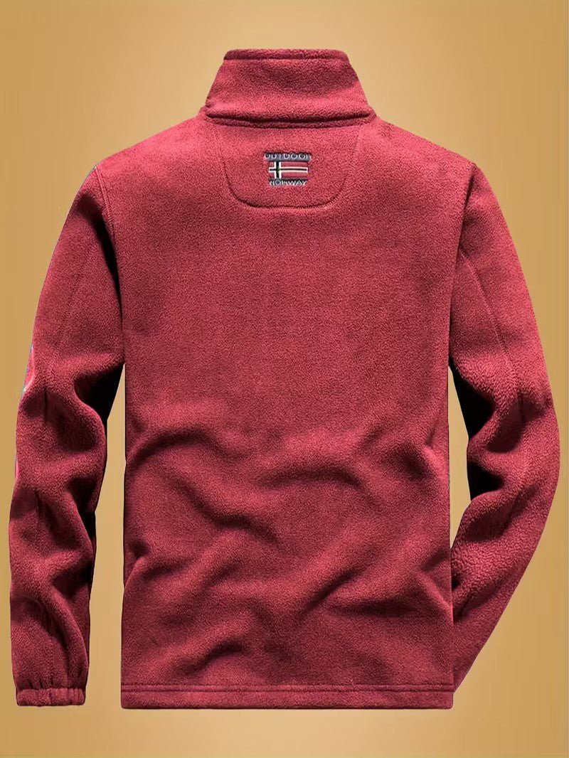 Men’s Fleece Jacket Warm Winter Outdoor Coat - Men's Coat - Wild Eye Vision