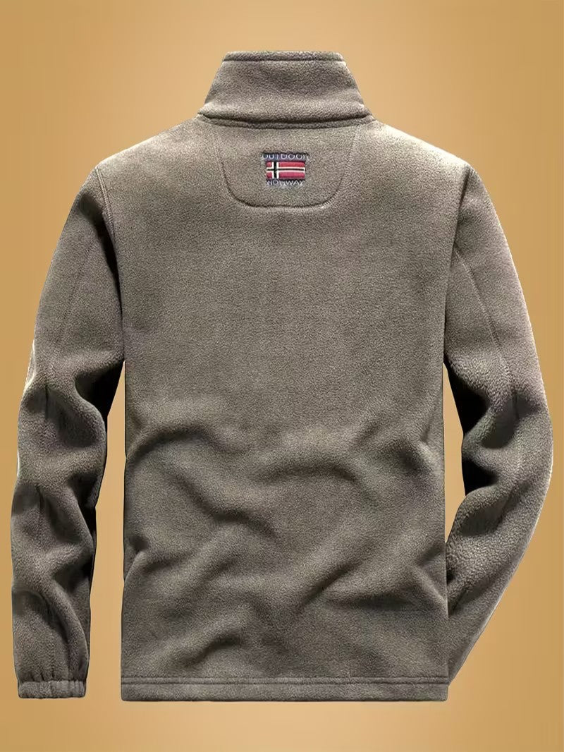 Men’s Fleece Jacket Warm Winter Outdoor Coat - Men's Coat - Wild Eye Vision