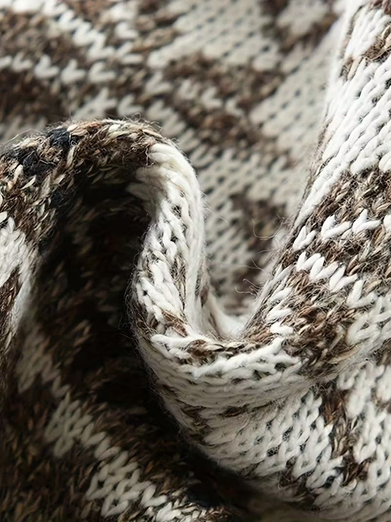 Men’s Fleece Lined Knit Cardigan - Wild Eye Vision