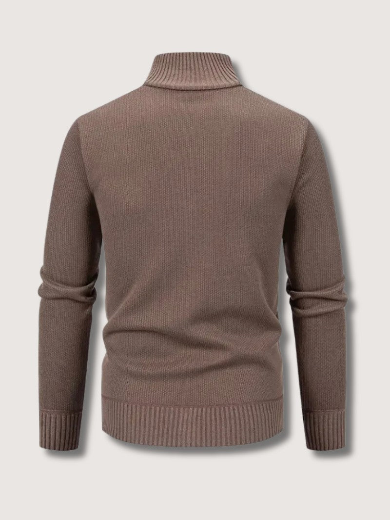 Men’s Full Zip Cotton Cardigan - Men Cardigan - Wild Eye Vision