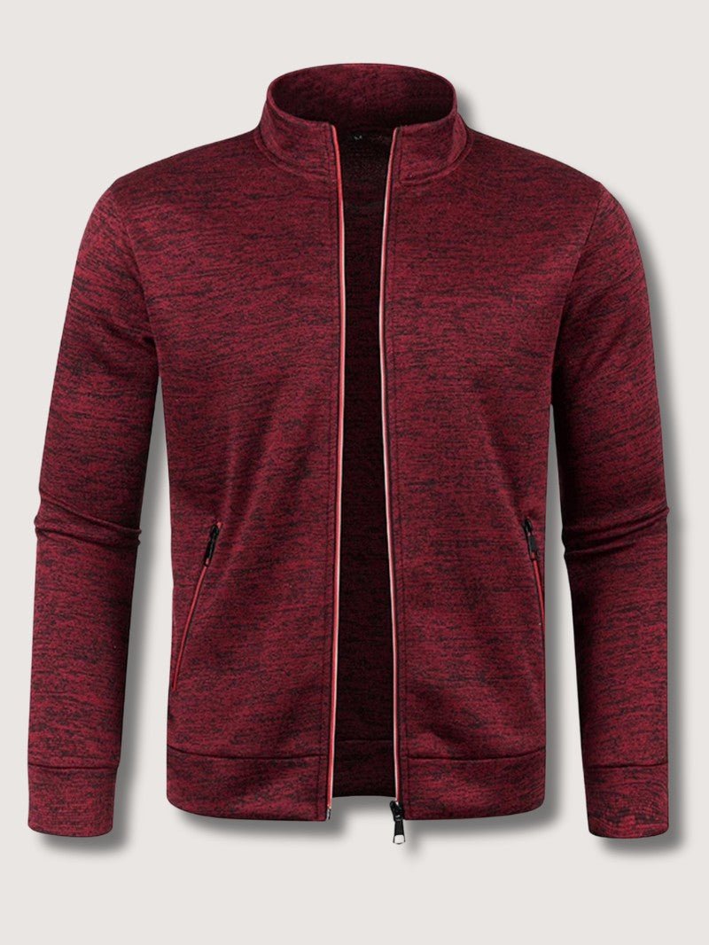 Men’s Full Zip Knit Cardigan - Men Knit Cardigan - Wild Eye Vision