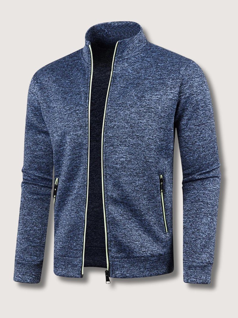 Men’s Full Zip Knit Cardigan - Men Knit Cardigan - Wild Eye Vision