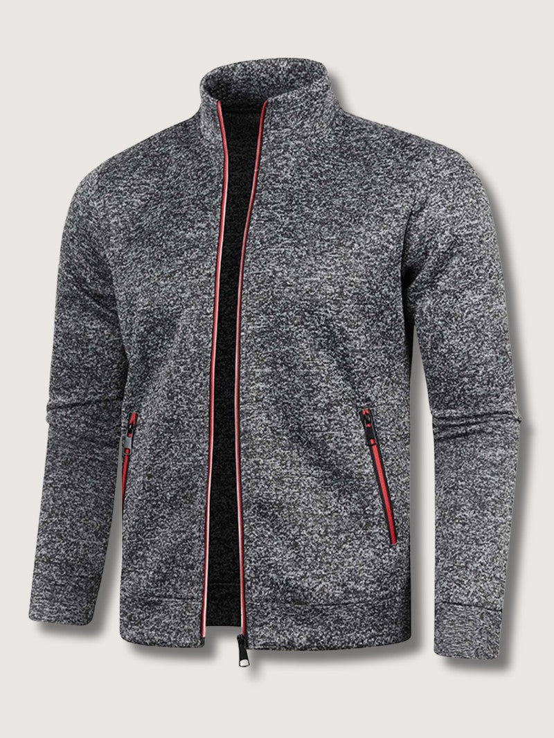 Men’s Full Zip Knit Cardigan - Men Knit Cardigan - Wild Eye Vision