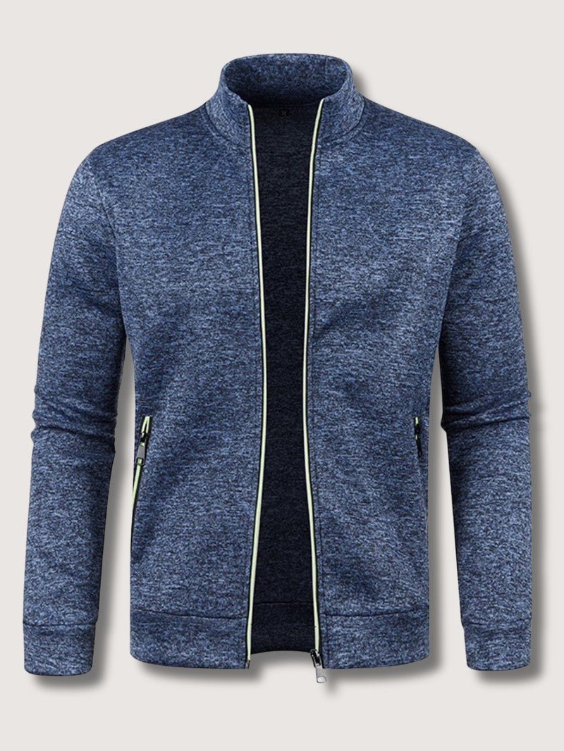 Men’s Full Zip Knit Cardigan - Men Knit Cardigan - Wild Eye Vision