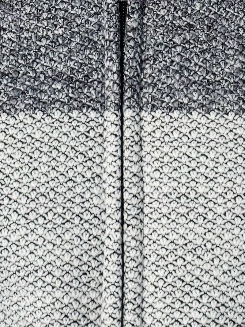 Men’s High Neck Fleece - Lined Knit Cardigan - Men Knit Cardigan - Wild Eye Vision