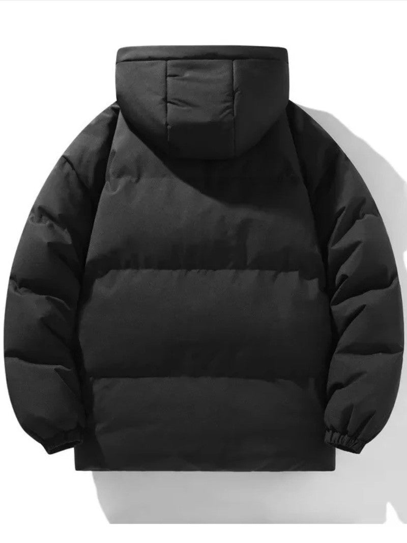 Men’s Hooded Puffer Jacket for Winter - Men's Puffer Jacket - Wild Eye Vision
