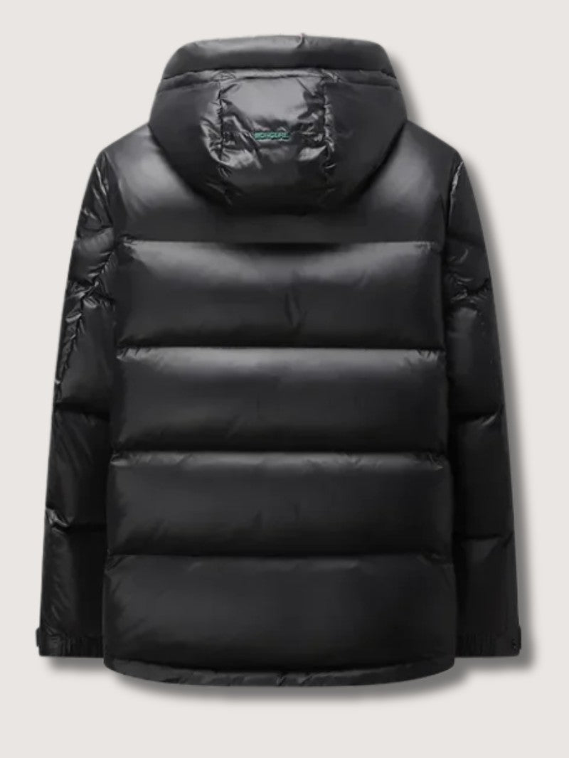 Men's Hooded Puffer Jacket - Men's Winter Jacket - Wild Eye Vision