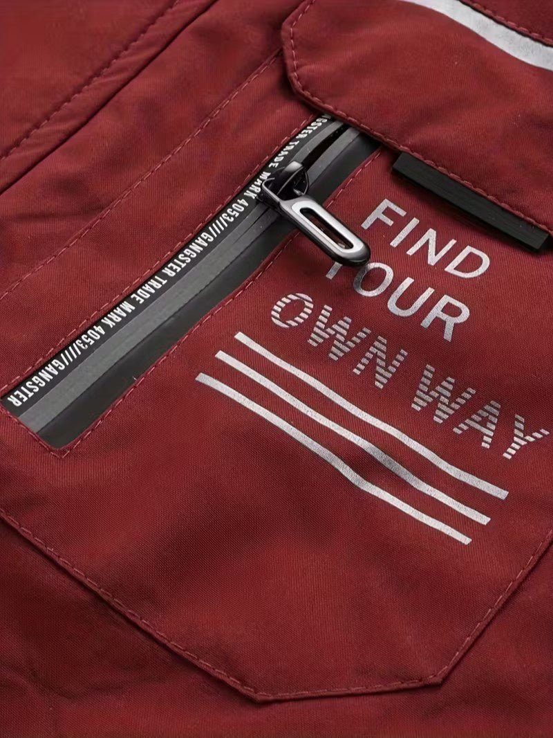 Men's Hooded Winter Jacket - Men's Winter Jacket - Wild Eye Vision