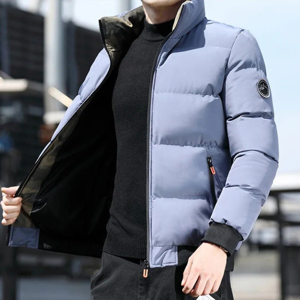 Men’s Insulated Puffer Jacket - Men's Puffer Jacket - Wild Eye Vision