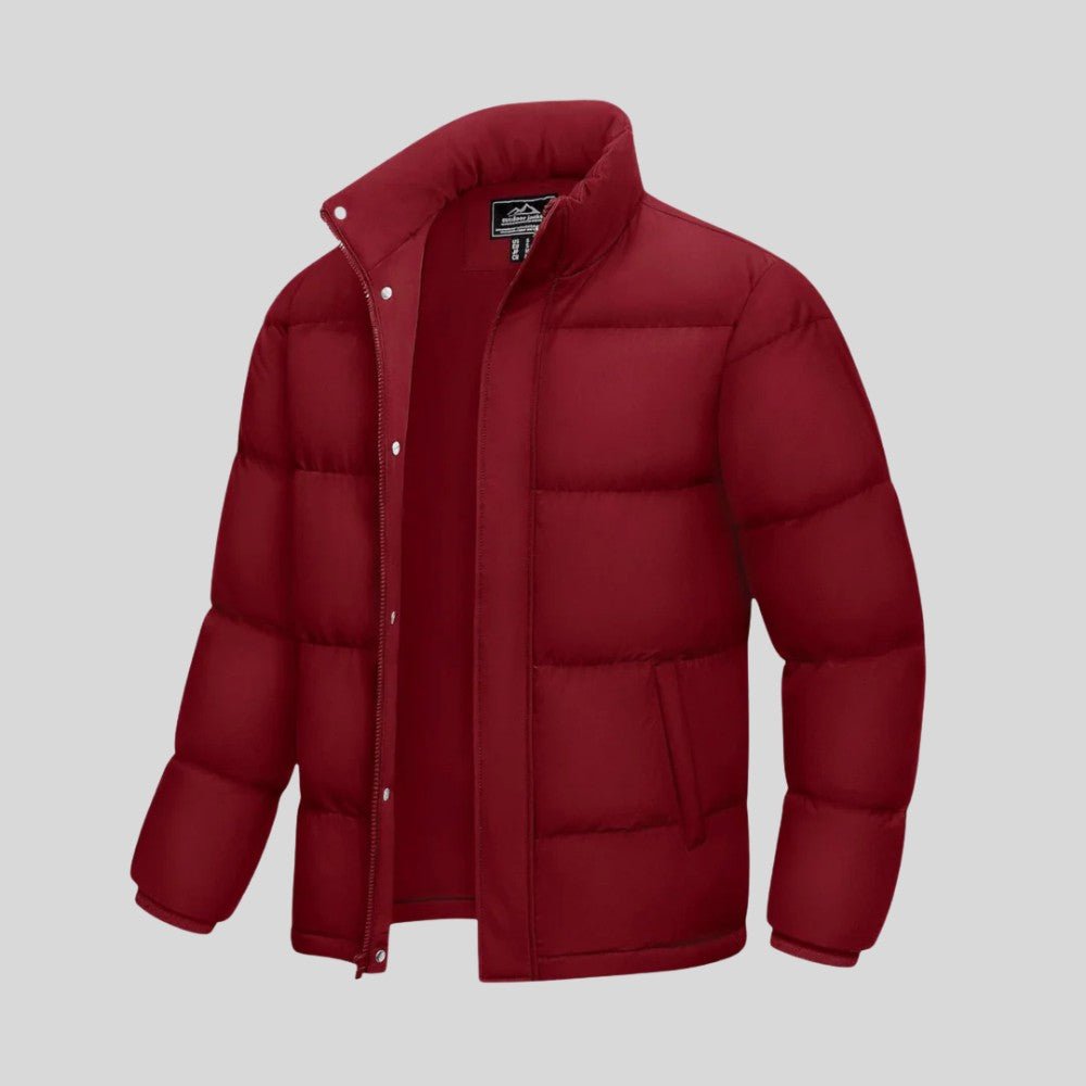 Men’s Insulated Puffer Jacket - Men's Puffer Jacket - Wild Eye Vision
